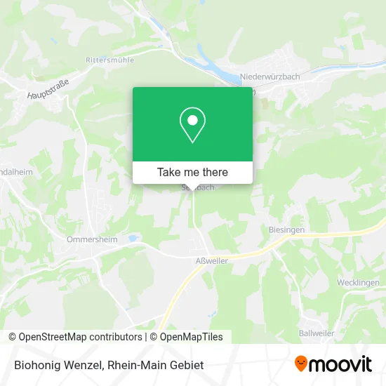 Biohonig Wenzel map