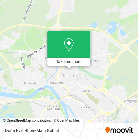 Doña Eva map