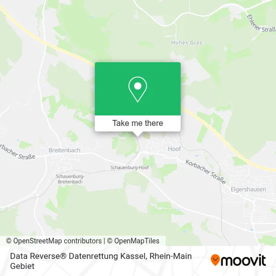 Data Reverse® Datenrettung Kassel map