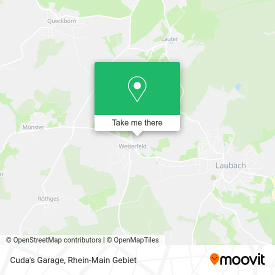 Cuda's Garage map