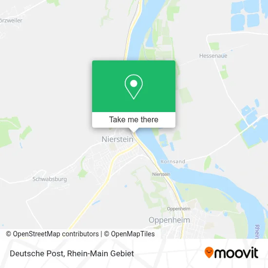 Deutsche Post map