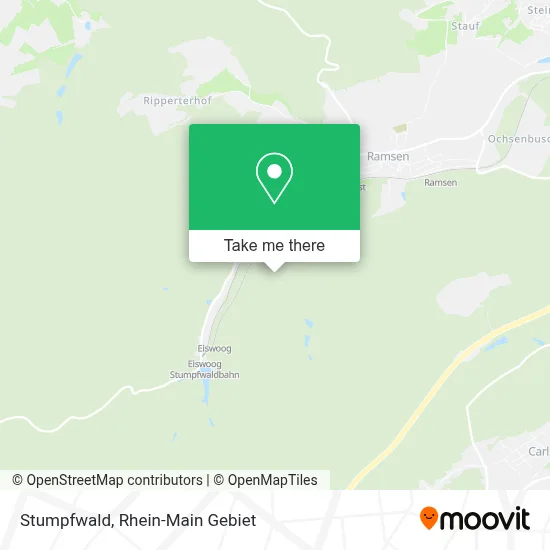 Stumpfwald map