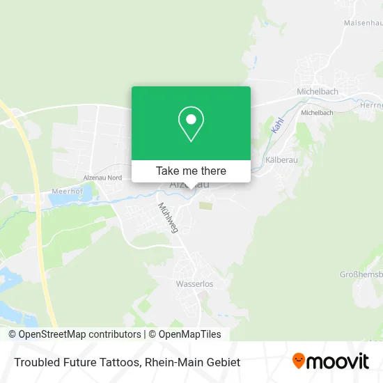 Troubled Future Tattoos map