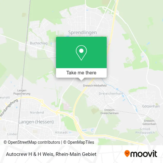 Autocrew H & H Weis map
