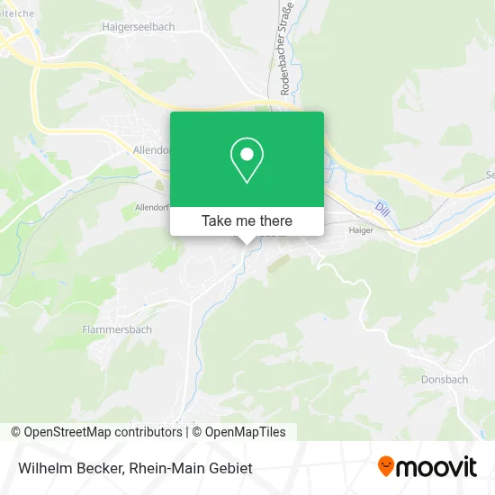 Wilhelm Becker map
