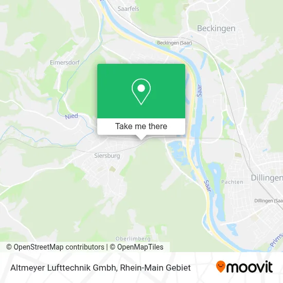 Altmeyer Lufttechnik Gmbh map