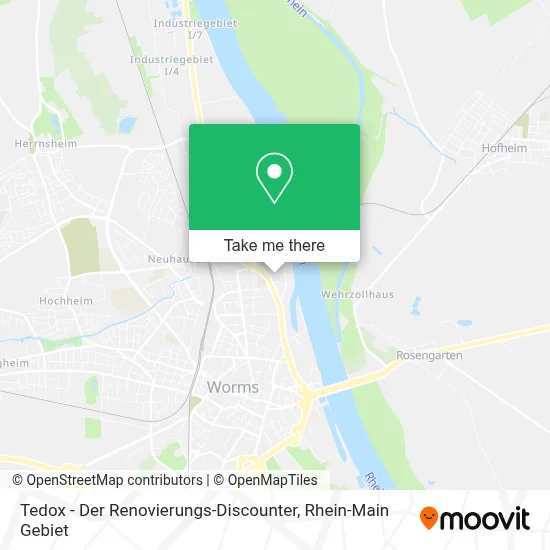 Tedox - Der Renovierungs-Discounter map