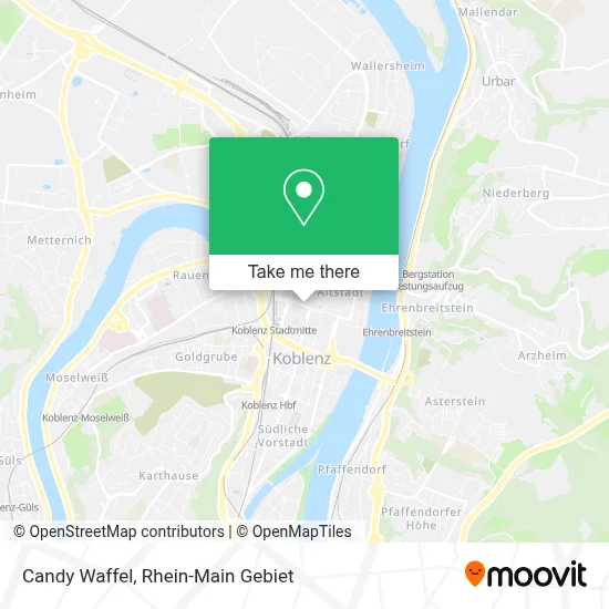 Candy Waffel map