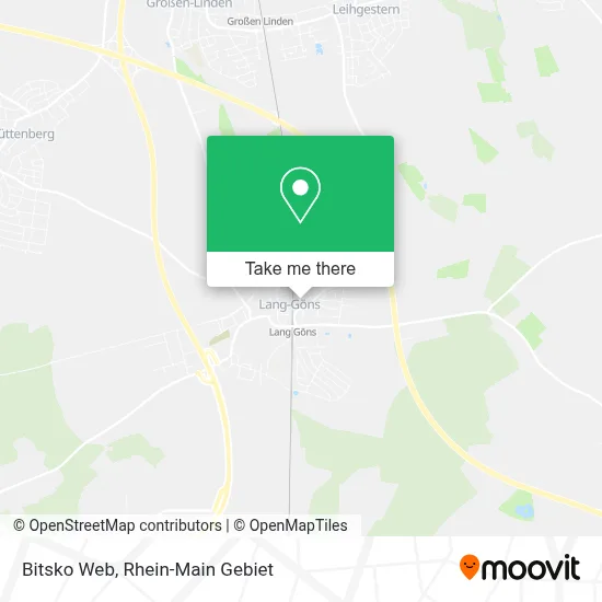 Bitsko Web map