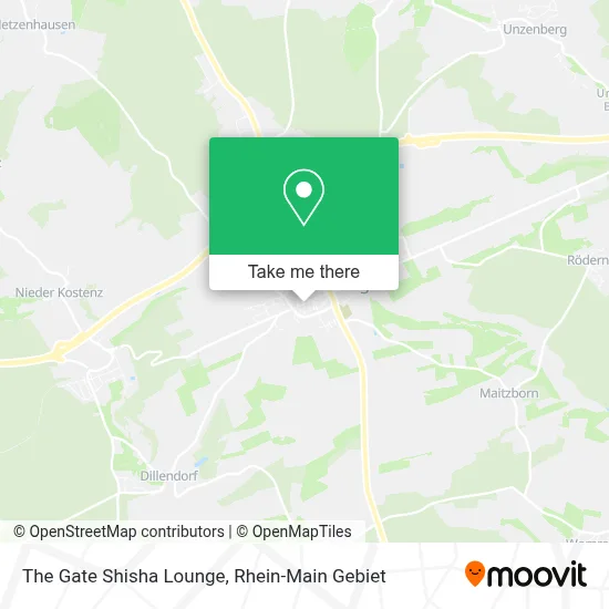 The Gate Shisha Lounge map