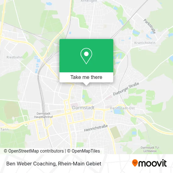 Ben Weber Coaching map