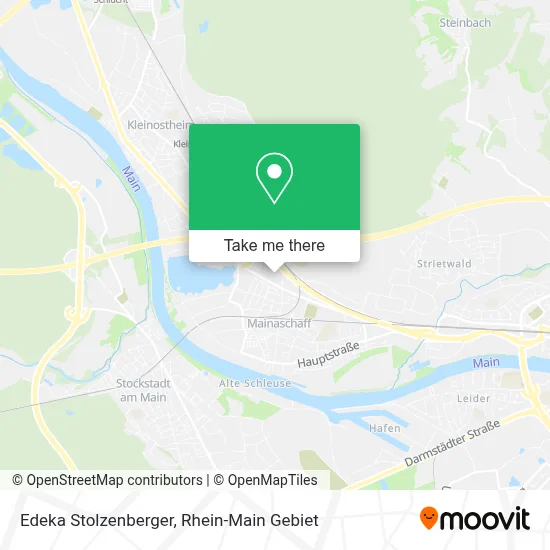 Edeka Stolzenberger map