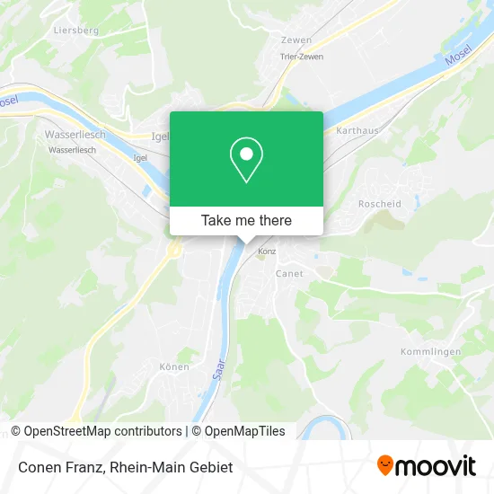 Conen Franz map