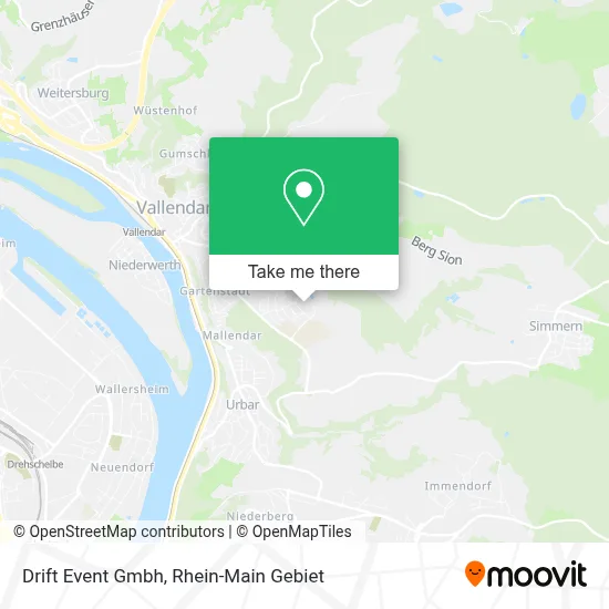 Drift Event Gmbh map