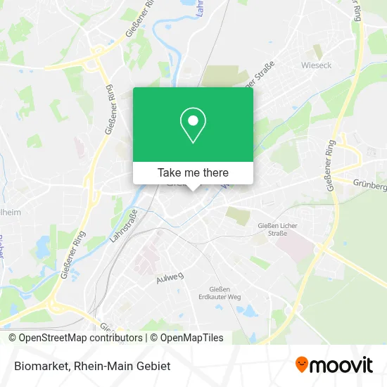 Biomarkt map