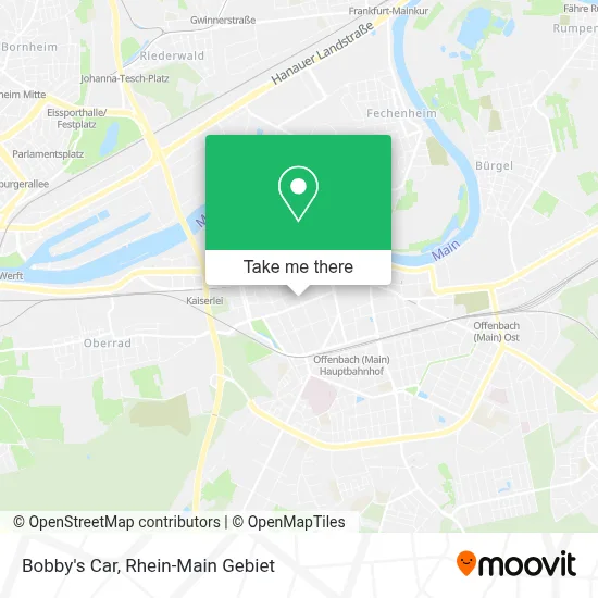 Bobby's Car map