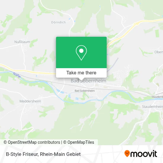 B-Style Friseur map
