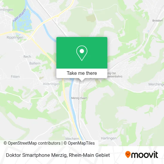 Doktor Smartphone Merzig map