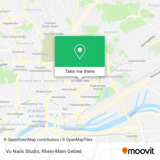 Vu Nails  Studio map