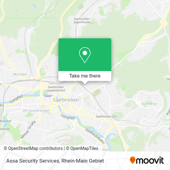 Assa Security Services map