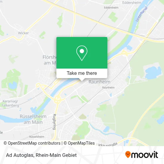 Ad Autoglas map