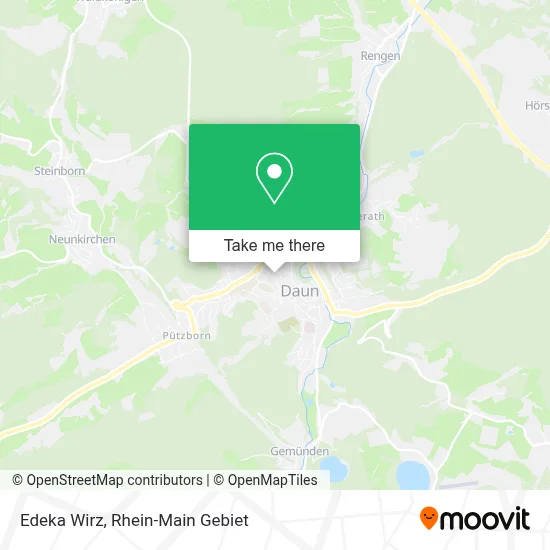 Edeka Wirz map