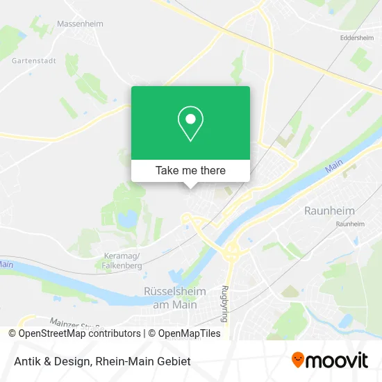 Antik & Design map