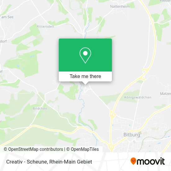 Creativ - Scheune map