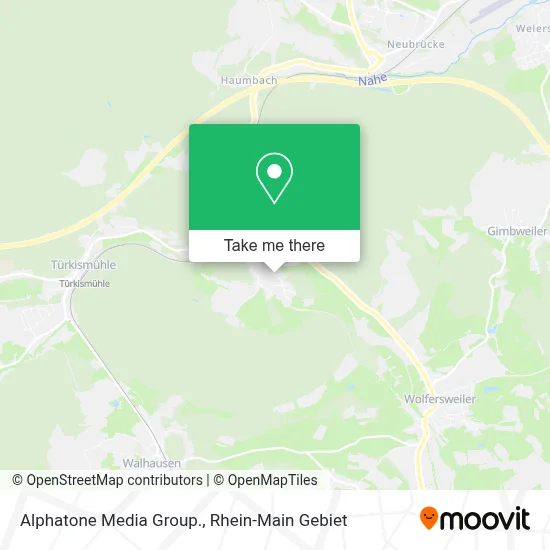 Alphatone Media Group. map