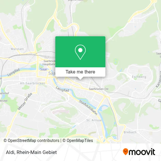 Aldi map