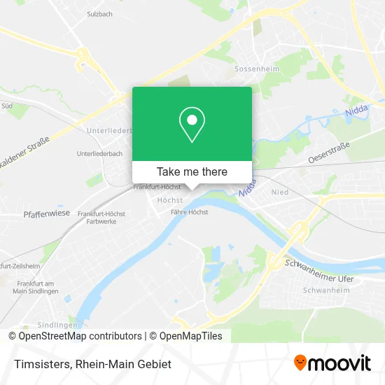 Timsisters map