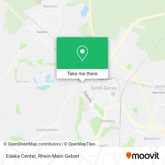 Edeka Center map