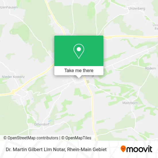 Dr. Martin Gilbert Llm Notar map