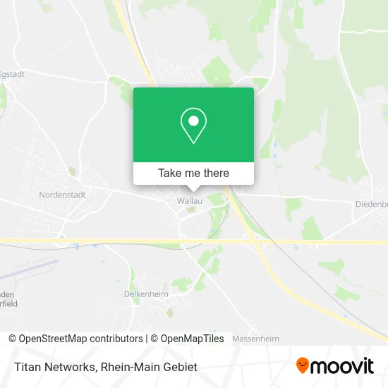 Titan Networks map