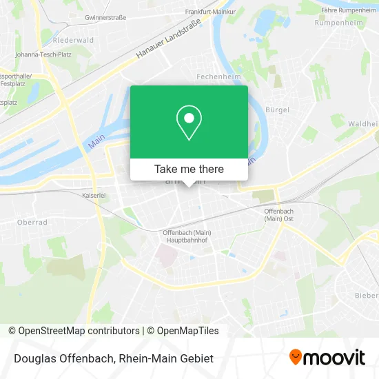 Douglas Offenbach map