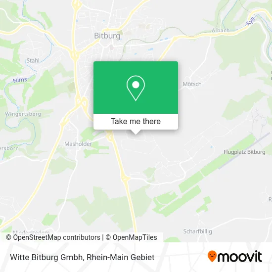 Witte Bitburg Gmbh map