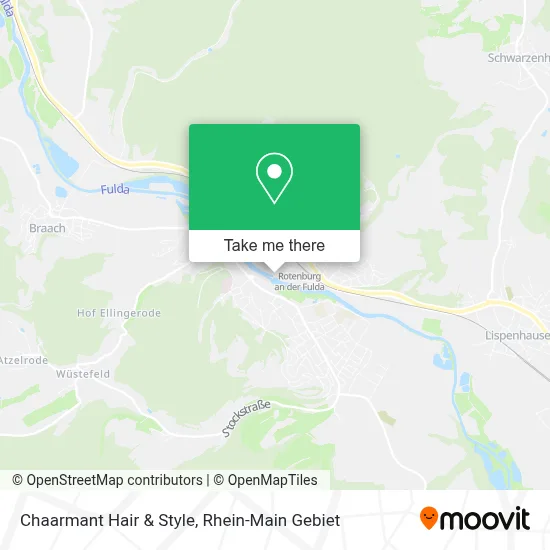 Chaarmant Hair & Style map
