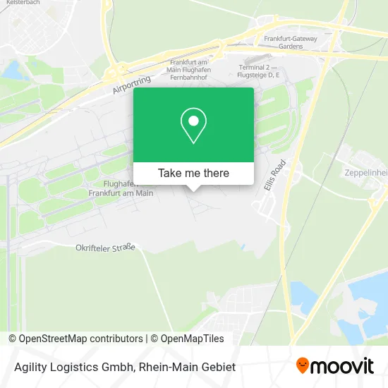 Agility Logistics Gmbh map