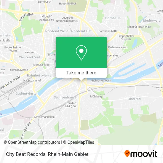 City Beat Records map