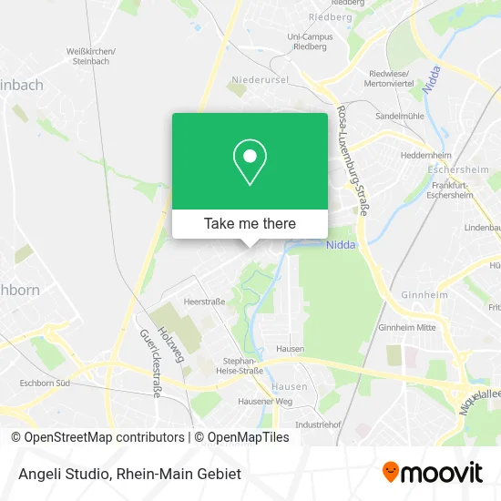 Angeli Studio map