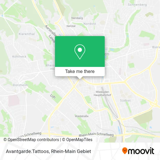 Avantgarde.Tattoos map