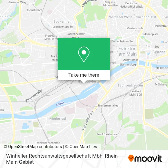 Winheller Rechtsanwaltsgesellschaft Mbh map
