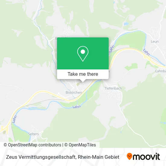 Zeus Vermittlungsgesellschaft map