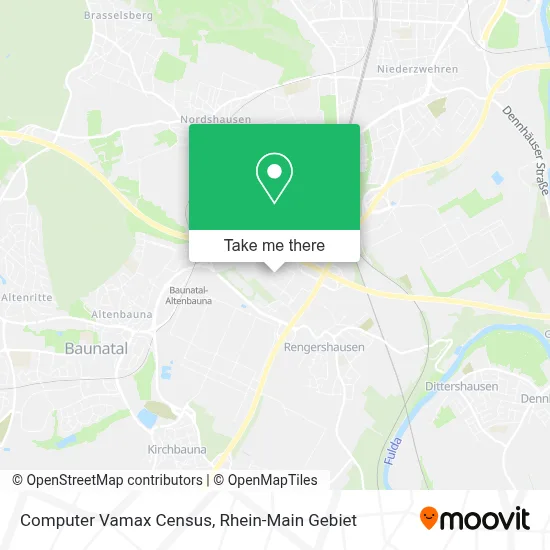 Computer Vamax Census map