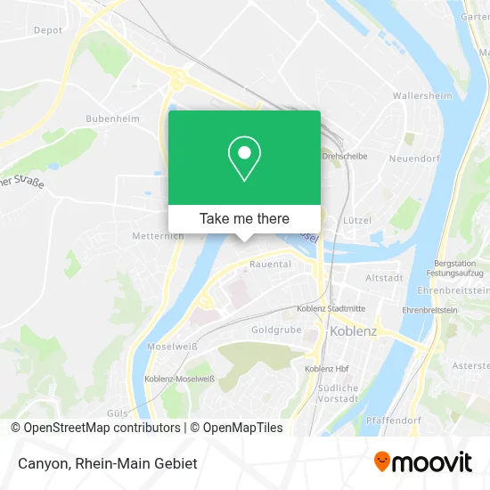 Canyon map