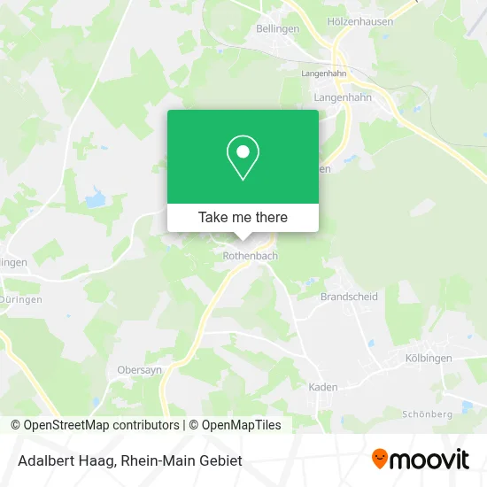 Adalbert Haag map