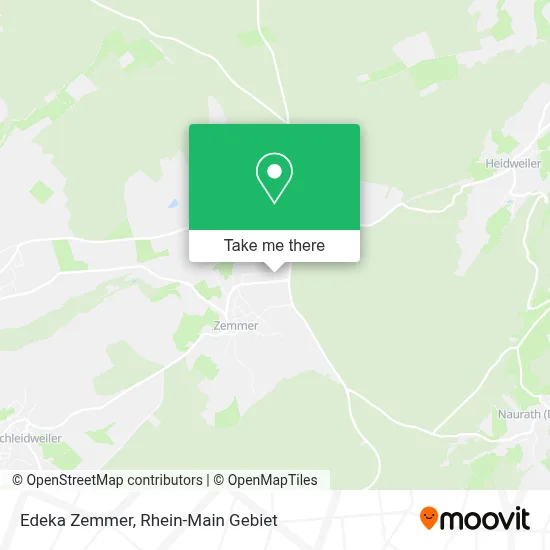 Edeka Zemmer map
