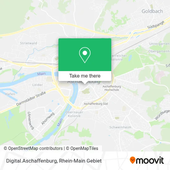 Digital.Aschaffenburg map