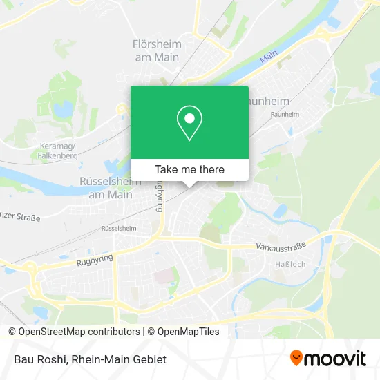 Bau Roshi map
