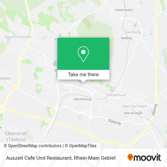 Auszeit Cafe Und Restaurant map